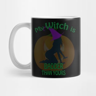 Sexy Halloween witch costume tshirt for men, women & couples Mug